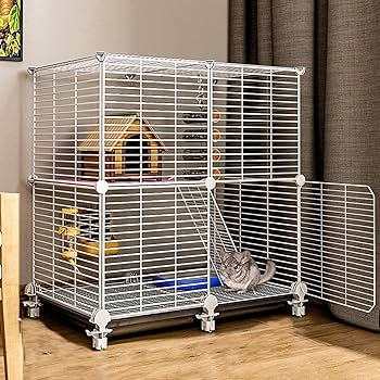 小動物用ケージ うさぎ・フェレット・チンチラ・モルモット　CLEARCAGE M 小動物用ケージ うさぎ・フェレット・チンチラ・モルモット